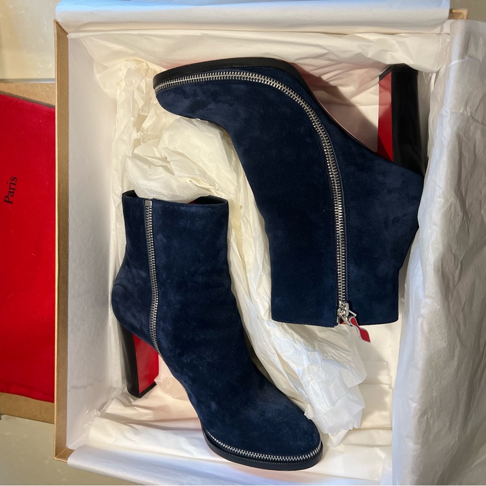 Telezip 85 Veau Velours/Cuoio Heel